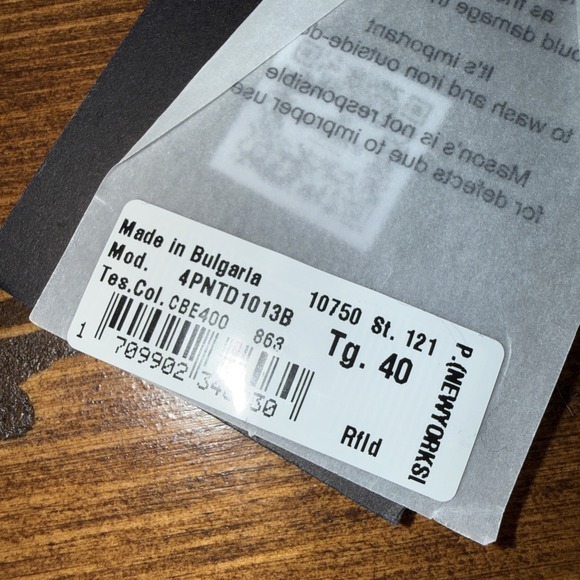 Mason's Forte Dei Marmi Women's Pink Casual Cropped Pants 40 Italian Studded - Picture 7 of 11